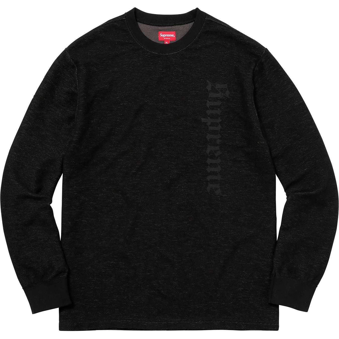 Reverse Terry L/S Top view 11